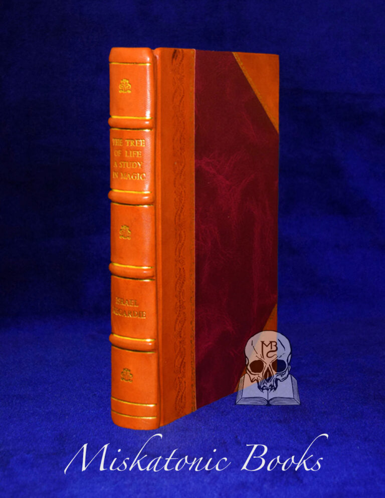 THE TREE OF LIFE by Israel Regardie - Custom Leather Bound Facsimile Edition