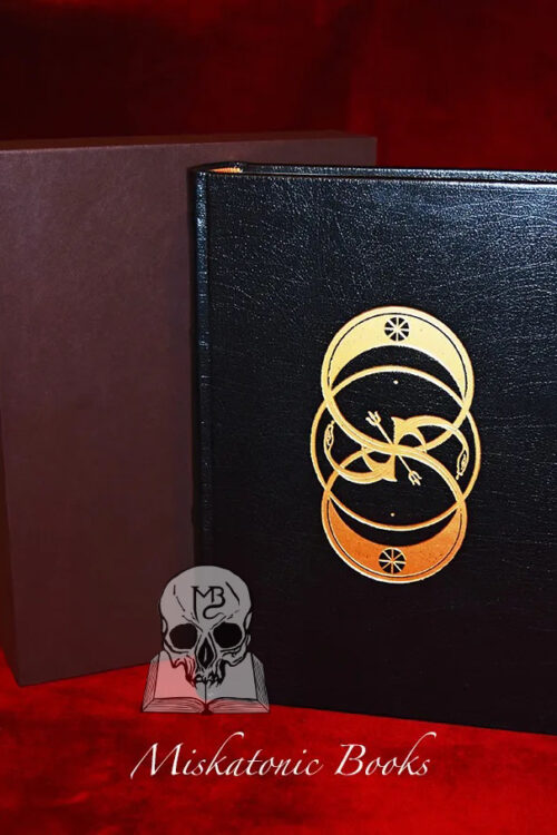 THE DRAGON BOOK OF ESSEX by Andrew Chumbley - Deluxe RARE Leather Bound Limited Edition