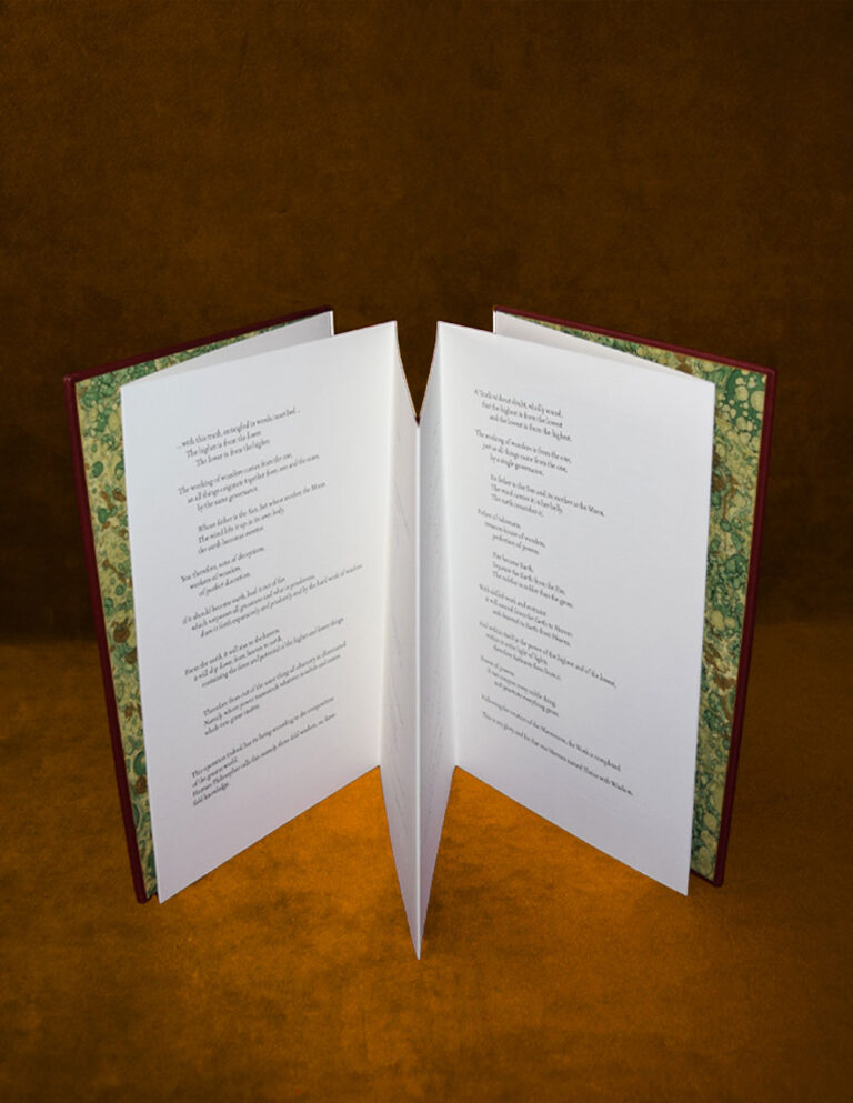 THE EMERALD TABLET - Deluxe Edition Bound in Red Moroccan Goat Leather - Only 29 Produced - Image 3