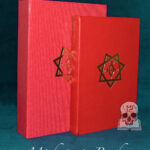 THE RED GODDESS by Peter Grey (2021 Edition) - MOTHER OF PEARL Edition Fine Deluxe Leather Bound Limited Edition Hardcover in Custom Traycase