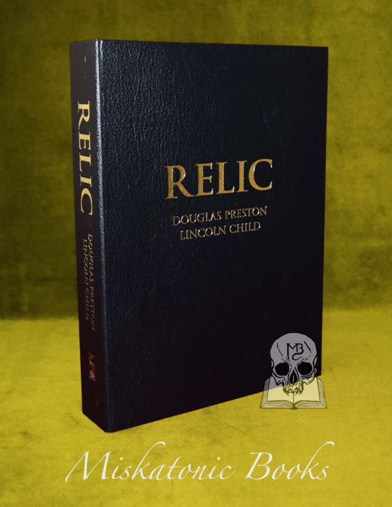 RELIC by Douglas Preston and Lincoln Child - Signed Deluxe Leather Bound Lettered Edition in Custom Traycase - Image 2