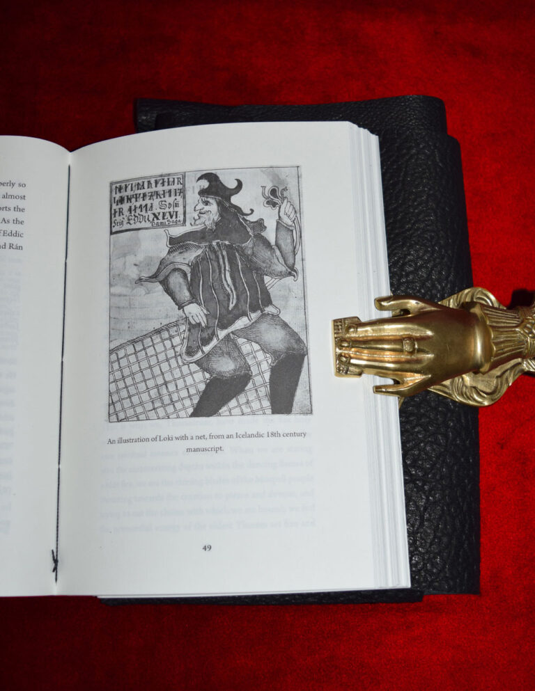 Þ U R S A K Y N G I (THURSAKYNGI)- L O K I Volume II by Ekortu - Deluxe Bound in Goatskin - Image 3