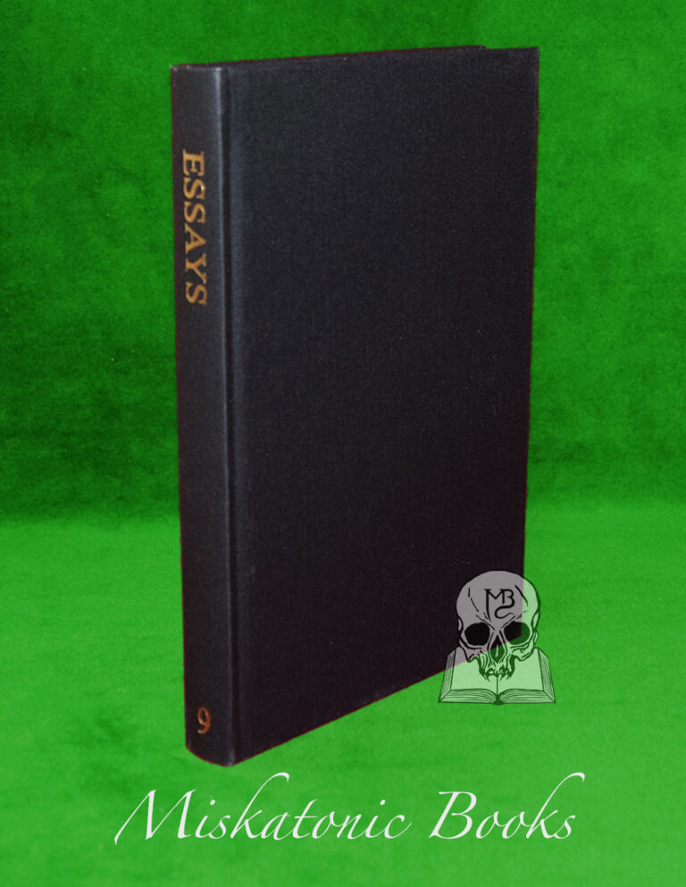 ESSAYS Volume #9: Man of Earth Paths Energizing Kundalini and More by McMurtry-Cornelius A.’.A.’.- Signed Limited Edition Hardcover