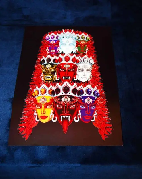 Bhairava-Kali-Dharma: Manifestations of Tantra - Limited Edition Art Folio in Custom Case - Import - Image 4
