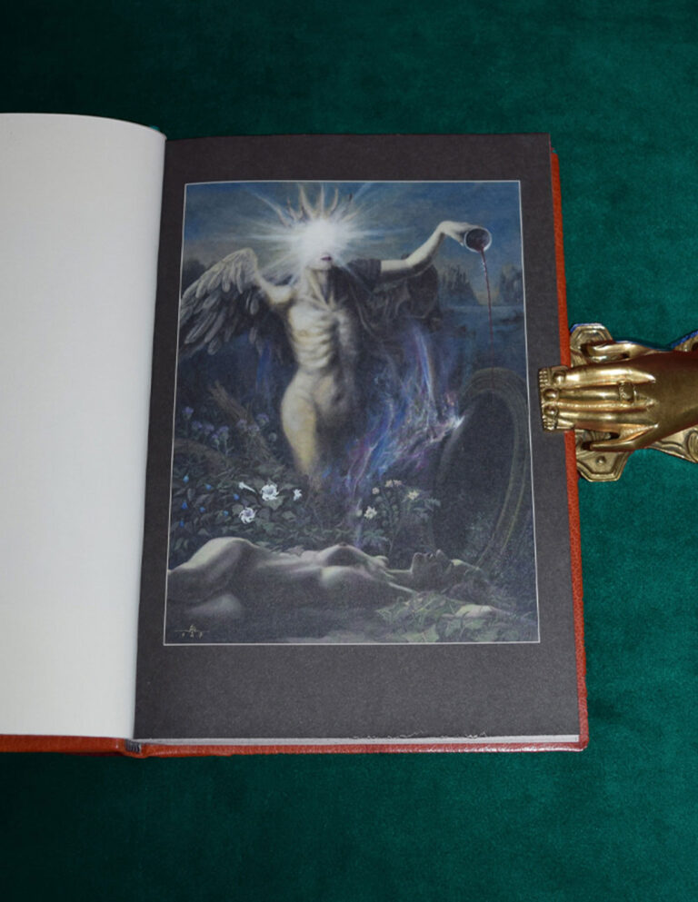 The Book of Q’ab iTz by David Herrerias - Deluxe Leather Bound Somatic Edition - Image 4