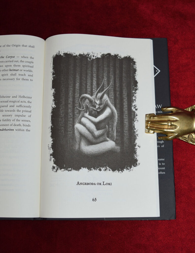 SAMLAG: The Path of Þursian Sexual Sorcery by Ljóssál Lóðursson - First Edition Hardcover - Image 3