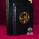 LIBER EVTHANASIAS LVX: The Grimoire of the Unborn by O.E.M XI - (Antimateria Edition) Deluxe Leather Bound Edition in Custom Traycase
