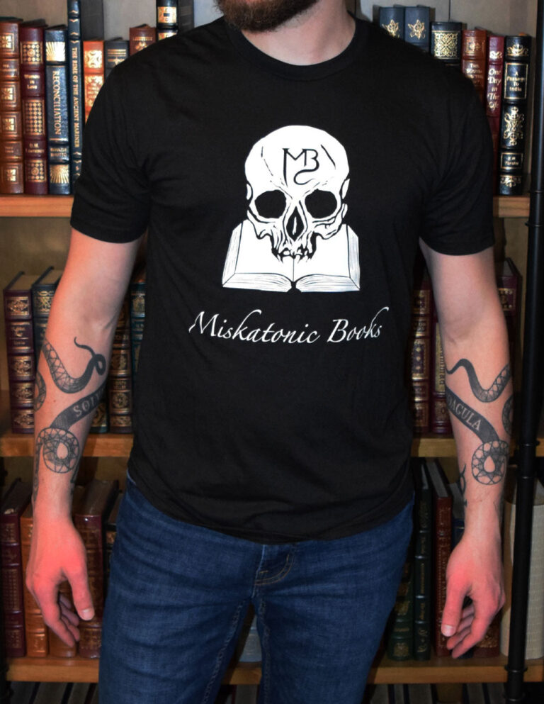 MISKATONIC BOOKS LOGO T-SHIRT - Image 2
