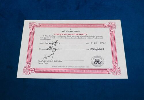 Practical Magic by Alice Hoffman - Signed Leather Bound Edition - Image 3