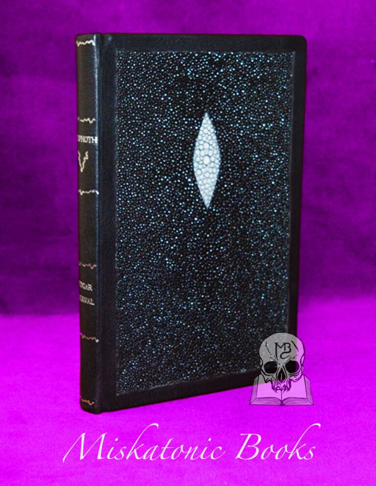 QLIPHOTH OPUS V edited by Edgar Kerval - Deluxe Edition Bound in Sting Ray and Black Goat