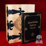 Sacerdotium Umbrae Mortis by Gilles De Laval Special Devotee Edition Bound in Goatskin 1 of 21 with Rare Wooden Box. This is #1 of 21