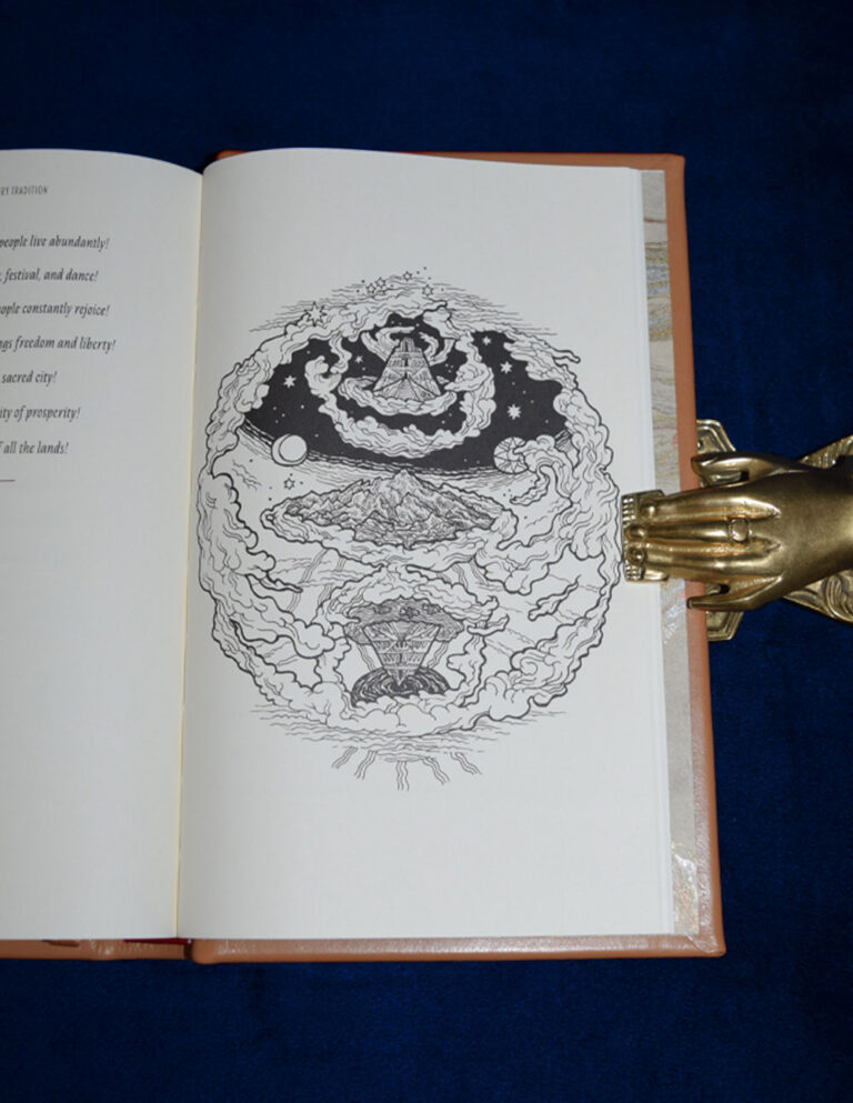 ROD & RING: An Initiation Into a Mesopotamian Mystery Tradition by Samuel David - ARTISANAL EDITION Bound in Leather with Custom Traycase - Image 10