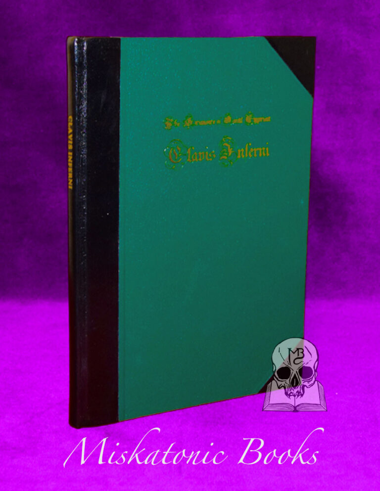 The Grimoire of St. Cyprian Clavis Inferni by Stephen Skinner - Deluxe Leather Bound Limited Edition Hardcover