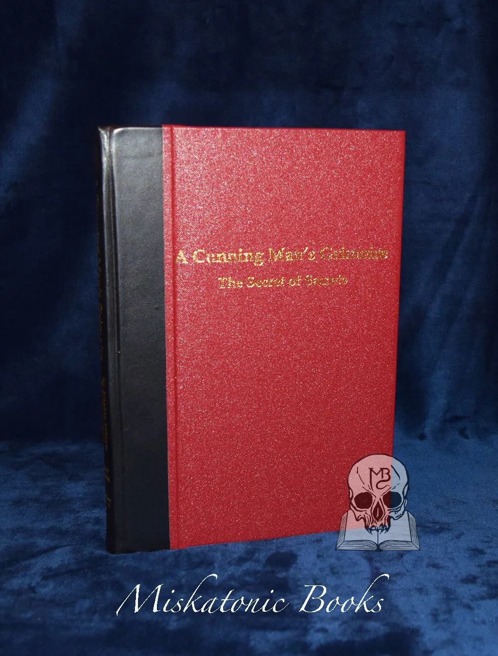 A CUNNING MAN'S GRIMOIRE by Dr. Stephen Skinner & David Rankine - Deluxe, Signed, Quarter Bound in Leather Limited Edition