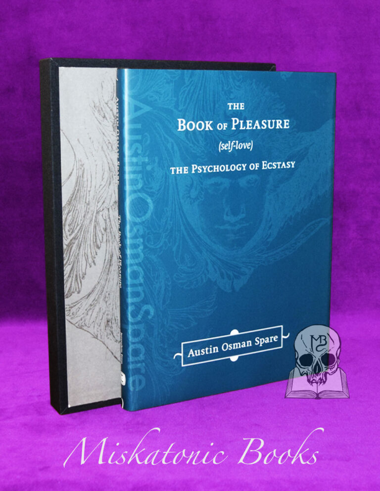 THE BOOK OF PLEASURE by Austin Osman Spare - Deluxe Quarter Bound in Morocco Leather with Custom Slipcase