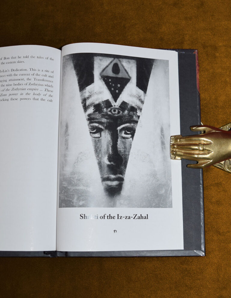 THE GRIMOIRE OF ZAL by Sean Woodward - Hardcover First Edition - Image 2