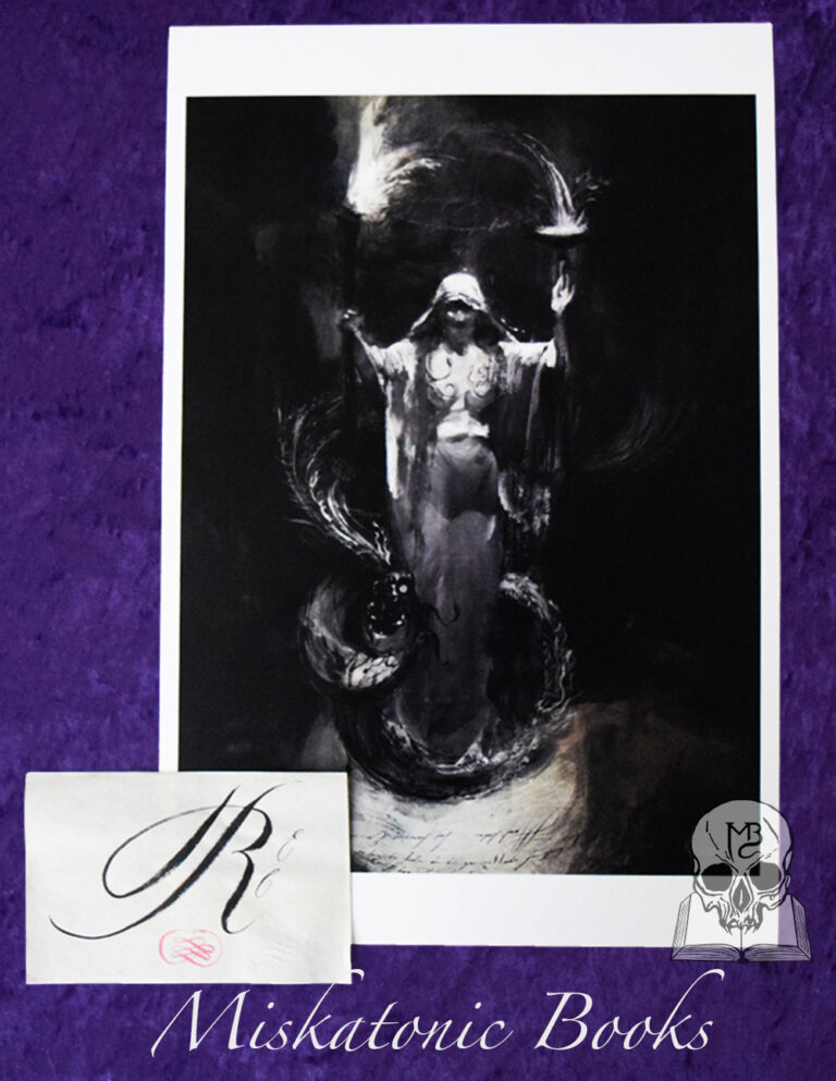 Altar-icon of HEKATE PHOSPHOROS! by Rowan E. Cassidy - Limited Edition Art Hand Numbered + Signed Artist Card