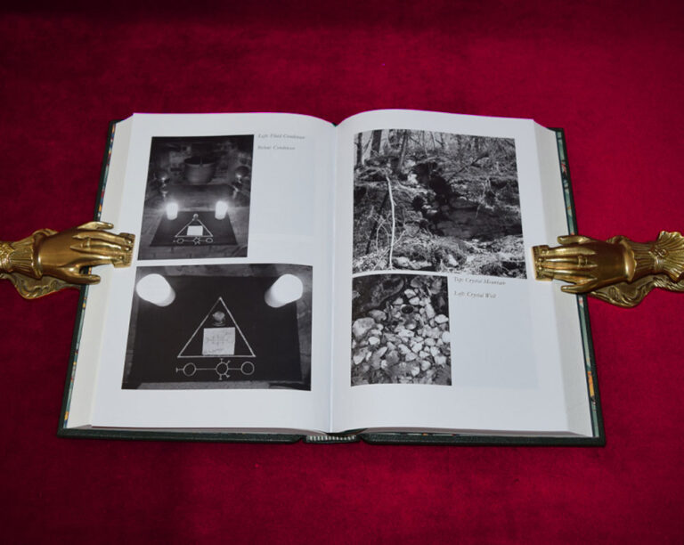 HORNS OF THE MOON: Techniques in Traditional Magical Arts - Fine Deluxe Hand Bound Leather Edition in Custom Slipcase (This is #1 of 22 Produced) - Image 4
