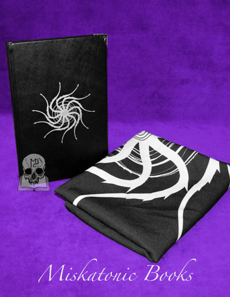 LIBER THAGIRION “The Draconian Grimoire of the Black Sun” By Asenath Mason - Leather Bound Limited Edition with Altar Cloth