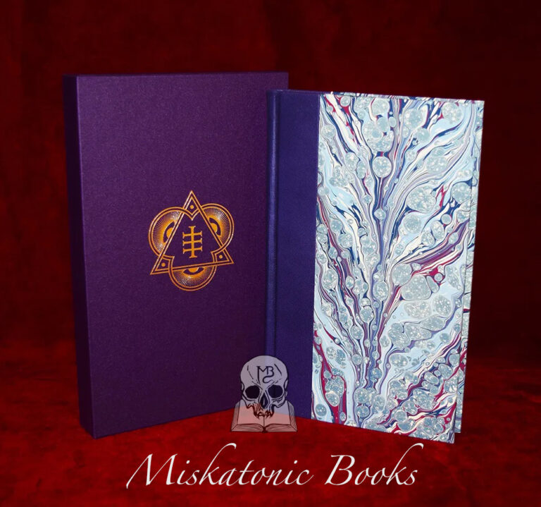 VENEFICIUM: Magic, Witchcraft and the Poison Path Second and Revised Edition, by Daniel A. Schulke - Deluxe, Quarter Bound in Goatskin and Marbled Boards with Custom Slipcase