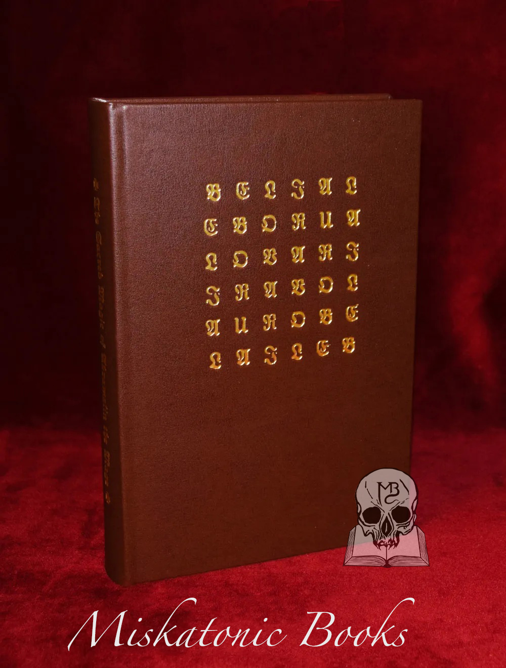 THE SACRED MAGIC OF ABRAMELIN THE MAGE - Leather Bound Limited Edition Hardcover