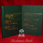 ALEX SANDERS NOTEBOOK - Leather Bound Limited Edition Hardcover + Companion Transcript Hardcover Volume Included