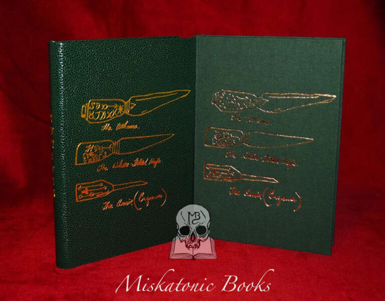 ALEX SANDERS NOTEBOOK - Leather Bound Limited Edition Hardcover + Companion Transcript Hardcover Volume Included
