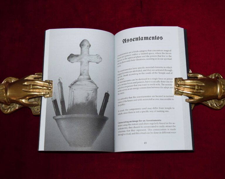 THE BLACK BOOK OF QUIMBANDA By Ophis Christos & Necrocosm - Limited Edition Hardcover - Image 2