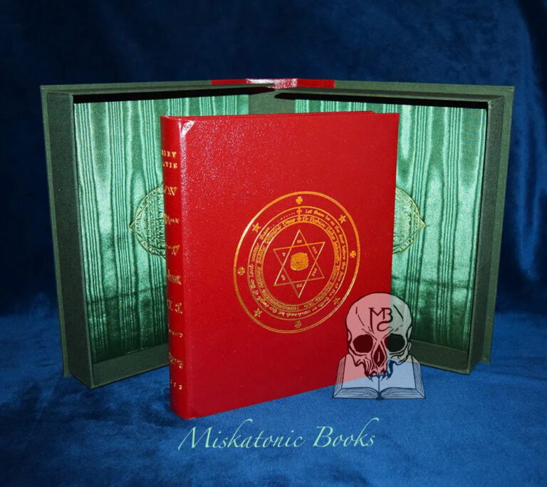 THE CLAVIS or COMPLETE BOOK OF MAGIC SCIENCE Transcribed by Frederick Hockley From the Manuscripts of  Ebenezer Sibley 1793 - Deluxe Leather Bound Edition in Custom Traycase