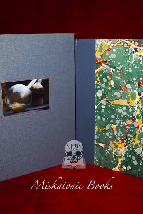 THE GREEN BOOK by Heliophilus - Deluxe Bound in Goatskin and Decorative Boards