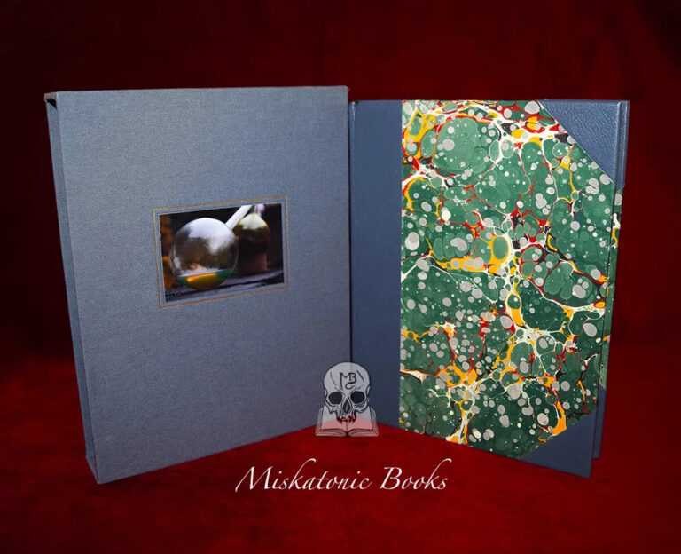 THE GREEN BOOK by Heliophilus - Deluxe Bound in Goatskin and Decorative Boards