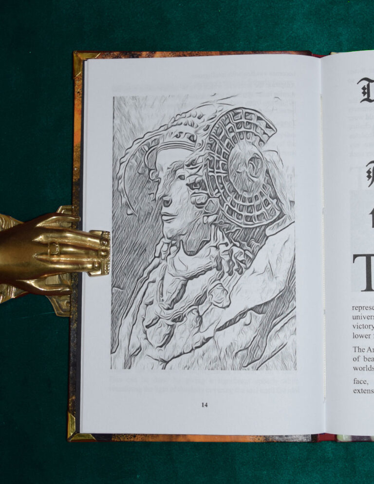 THE LUSITANIAN GRIMOIRE by André Consciência - Limited Edition Hardcover with Altar Cloth - Image 2