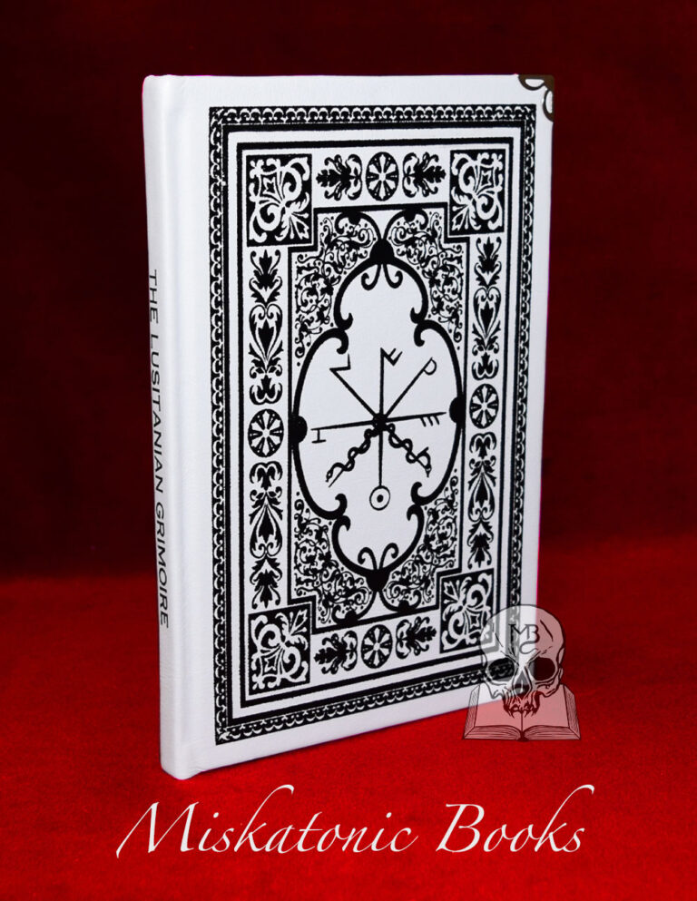 THE LUSITANIAN GRIMOIRE by André Consciência - Deluxe Leather Bound Limited Edition with Altar Cloth