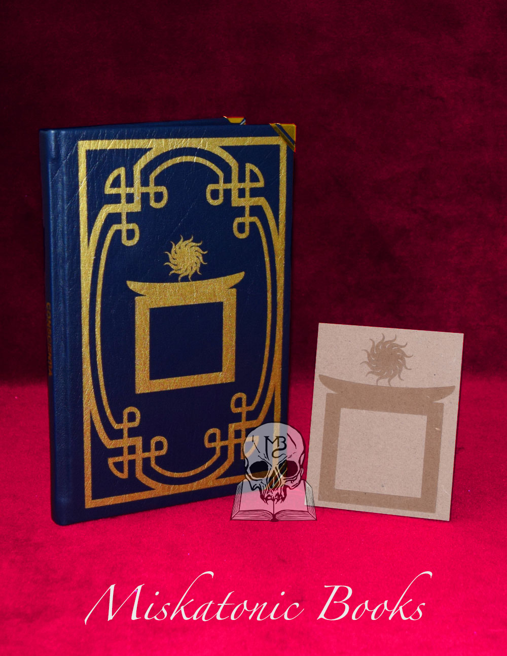 CONSCIENTIA by Master Shabarà - Deluxe Leather Bound Limited Edition Hardcover includes Wooden Sigil