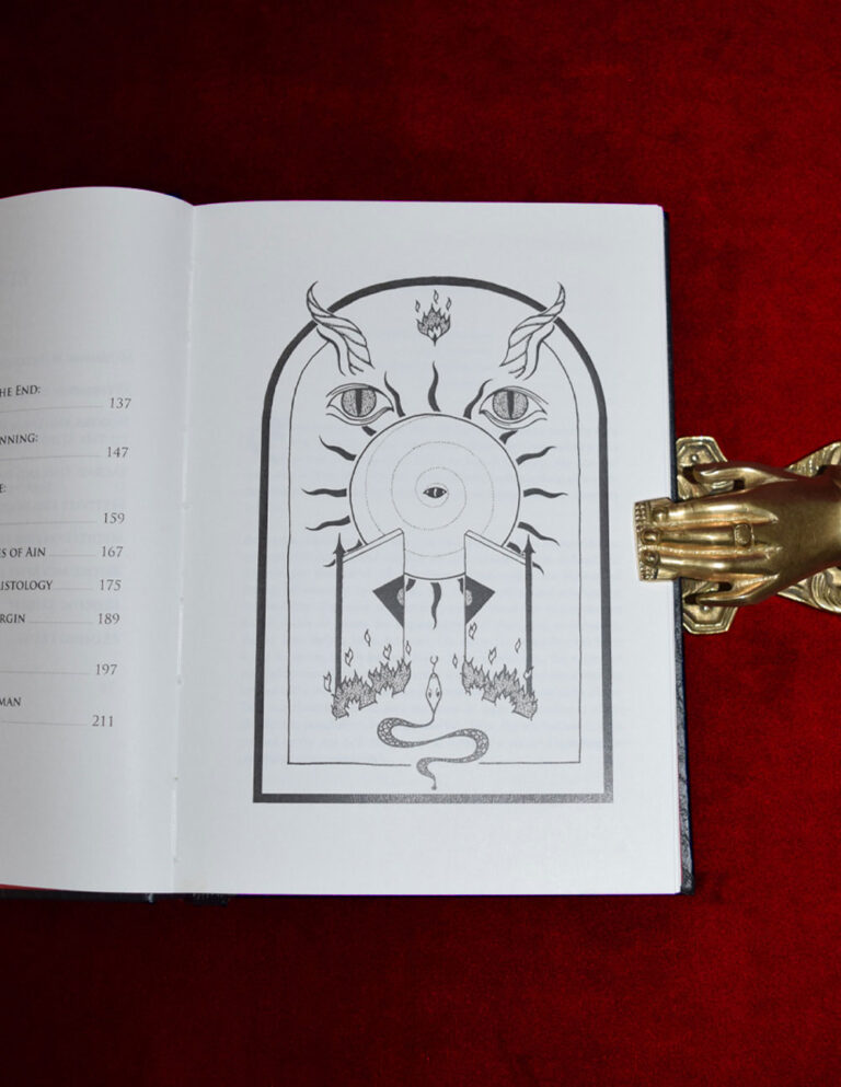 Lyrics of Lilith, Songs of Samael: The Serpent Siddur of the Nachash El Acher by Matthew Wightman - Deluxe Leather Bound Limited Edition - Image 2