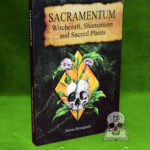 SACRAMENTUM  Witchcraft, Shamanism and Sacred Plants  by Raven Stronghold - Limited Edition Hardcover with Altar Cloth