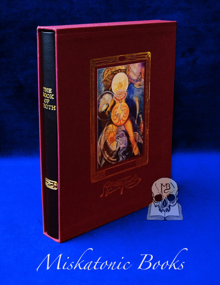THE BOOK OF THOTH by The Master Therion Aleister Crowley Being Equinox Vol III  - Deluxe Leather Bound Edition In Custom Slipcase