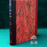 OF COSMOGONIC EROS by Ludwig Klages - Deluxe Limited Edition Quarter Bound in Leather in Custom Slipcase 2nd Edition