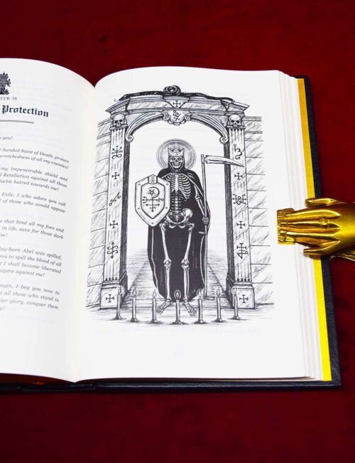 LIBER FALXIFER II The book of Anamlaqayin by N.A-A.218 - Deluxe Leather Bound Limited Edition with Prayer Card - Image 5
