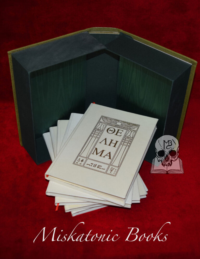 THE HOLY BOOKS OF THELEMA by Aleister Crowley - SPECIAL Deluxe Edition in 5 Volumes Handbound in Vellum - Only 11 Produced