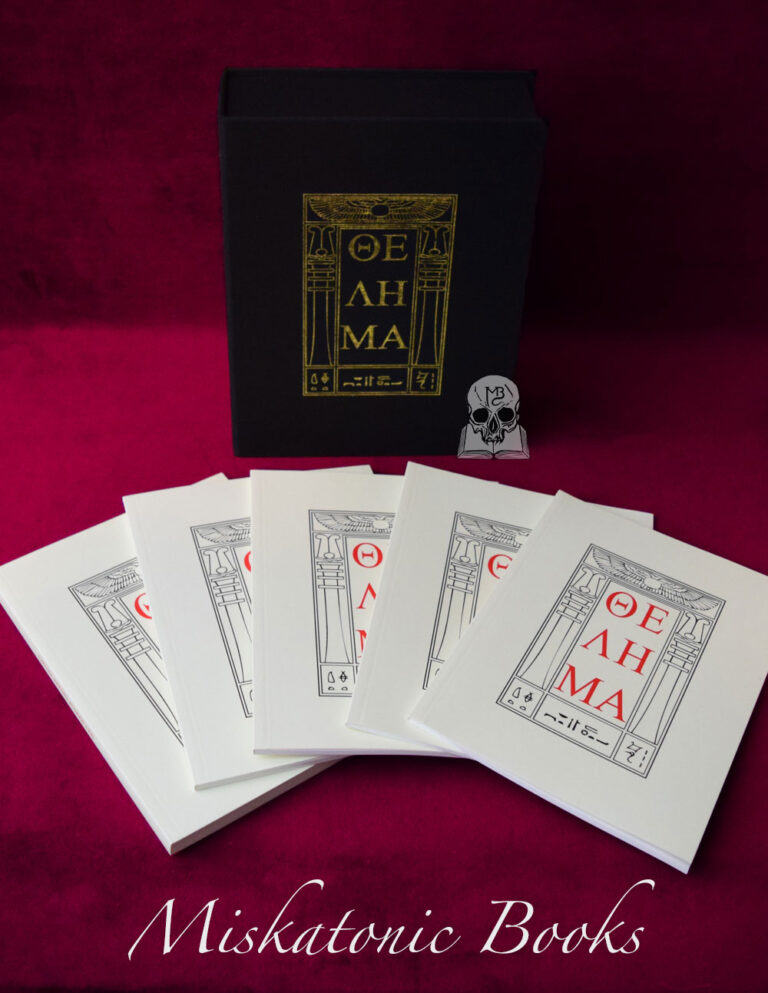THE HOLY BOOKS OF THELEMA by Aleister Crowley - Paperback Edition in 5 Volumes in Traycase - Image 2