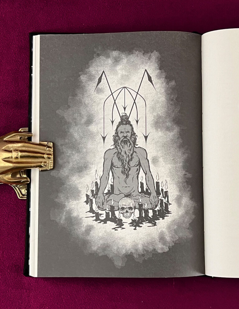 BLACK FLAME: Study & Practice of the Anticosmic Tradition by Tau To Naas - Limited Edition Hardcover - Image 3