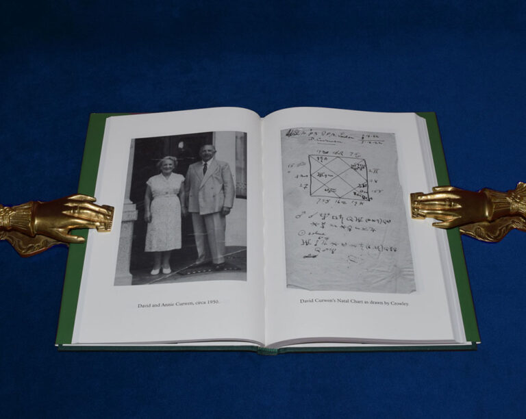 BROTHER CURWEN, BROTHER CROWLEY, A CORRESPONDENCE by edited with introduction by Henrik Bogdan - Limited Edition Hardcover - Image 3