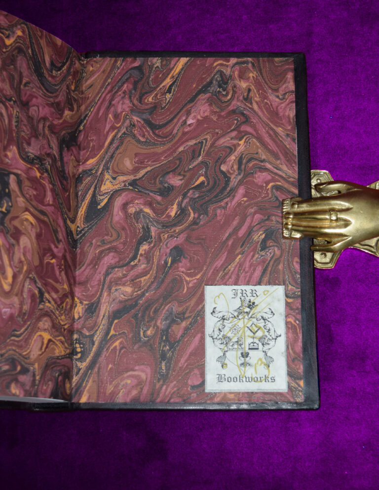 THE DARK GODS by Anthony Roberts and Geoff Gilbertson - Foreword By Colin Wilson - Deluxe Custom Bound First Edition Hardcover (Custom Bound by JRR Bookworks) - Image 3