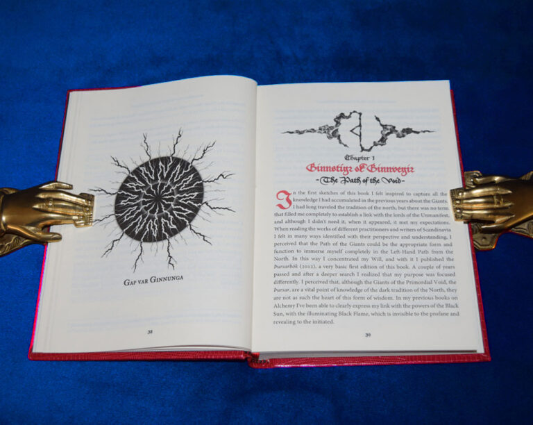 Ginnrúnbók: the book of primeval whispers - 2nd Printing Limited Edition Hardcover in Custom Slipcase - Image 5