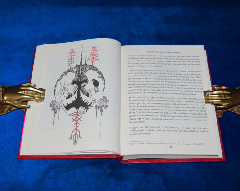 Ginnrúnbók: the book of primeval whispers - 2nd Printing Limited Edition Hardcover in Custom Slipcase - Image 4