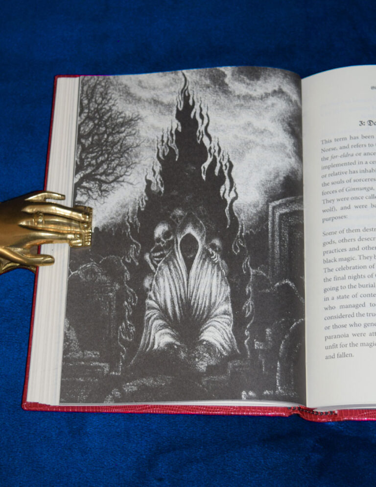 Ginnrúnbók: the book of primeval whispers - 2nd Printing Limited Edition Hardcover in Custom Slipcase - Image 2