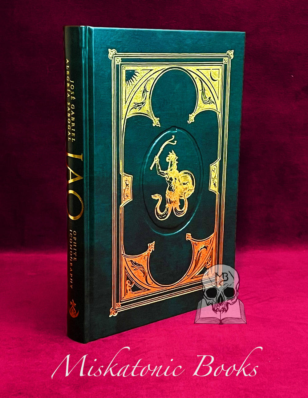 IAO: Ophite Iconography by Jose Gabriel Alegría Sabogal - Collector's Limited Edition Hardcover Bound in Leather