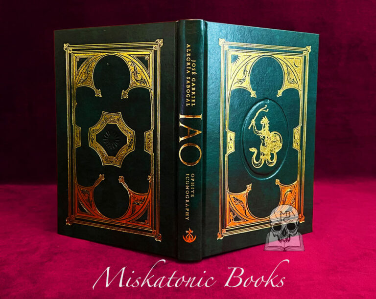 IAO: Ophite Iconography by Jose Gabriel Alegría Sabogal - Collector's Limited Edition Hardcover Bound in Leather - Image 2
