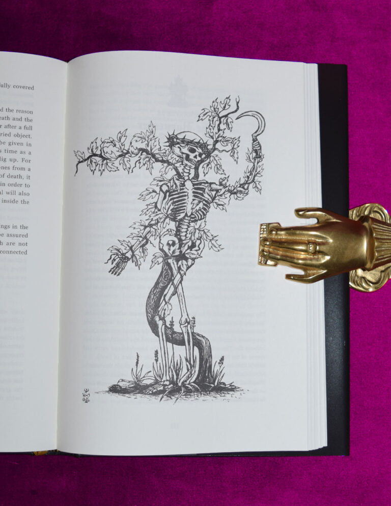 LIBER FALXIFER I: The Book of the Left Handed Reaper by N.A-A.218 - 3rd Printing Limited Edition Hardcover - Image 2